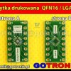 Płytka drukowana QFN16 / LGA16