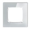 Icon Ramka Uniwersalna Pojedyncza Kwadratowa - Efekt Szkła (Ramka: Szara...