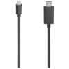 Hama 00200718 USB-C Adapter cable HDMI plug 1.50 m Black 4K UHD