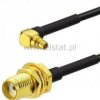 Adapter SMA jack na MMCX - adapter kątowy 10cm