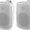 Monacor WALL-08T/WS Głośnik PA 50 W biały 1 par(a)