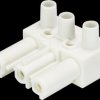 92.031.3258.0 Socket - 3-pin, white, screw connection