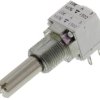 Potencjometr 10kΩ typ Obrotowy Vishay średnica wału 6 mm 0.25W długość wału 25mm Montaż panelowy