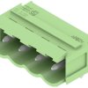 Weidmüller 1167140000 Obudowa złącza pin męskiego na PCB SL 5.00/04/90B 3.2SN GN BX, wire-to-board, piny: 4, 14.5 A, 100