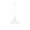 Lampa Wisząca Nowoczesna Loftowa 1Xe27 Titanium White