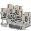 Część do listwy zaciskowej Phoenix Contact 12 → 26AWGWciskane PTTB 2.5-2DIO/U-OL/U-OR 500mA 500 V