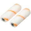 Draper 20798 Medium Pile Polyester Roller Sleeves, 4"/100mm (Pack of 2)