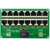 CZH-LABS 8 Ports Passive RJ45 PoE Power Injection Board, Power Over Ethernet Injector Module.
