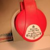 Gniazdo stałe 4P 16A 400V czerwone IP44 IZN 1643