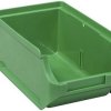Allit 456207 Skrzynka magazynowa (S x W x G) 100 x 75 x 160 mm zielony 1 szt.