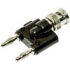 Mueller BU-P1270 Adapter BNC to 4mm Banana Socket Black 500V