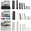 Quadrios 22CA143 Heatshrink Set 3:1 Black Red Yellow Blue Green Transparent