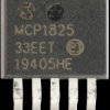 MCP1825-3302E/ET LDO regulator, Uin 2.6..6.0V, Uout 3.3V, DDPAK-5
