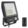 Reflektor LED 1-diodowy Slim II 6500k Czujnik ruchu Bailey Electric & Electronics bv Czarny 50 W IP65 240 V