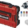 Einhell 4510070+4540011 Wkrętarka udarowa akumulatorowa 400 Nm 18 V Ilość dołączonych baterii 0 Li-Ion Zawiera e-Case, b