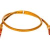 Kabel krosowy (Patch Cord) U/UTP kat.6 żółty 0,5m DK-1612-005/Y