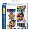 317 C14 Permanent universal marker M, set, 14 colours