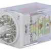 Przekaźnik: elektromagnetyczny 3PDT Ucewki: 24VAC 10A/250VAC R15-2013-23-5024-WT
