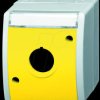 2533 WN-15-53 Blank enclosure with yellow lid