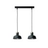 Lampa Wisząca Nowoczesna 2Xe27 Hebe Black