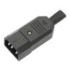Wtyk męski kablowy IEC-60320 C14
