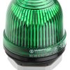 Sygnalizator 12 → 230 V ac/dc Stały Zielony Montaż panelowy Żarowe
