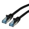 Kabel Ethernet Cat6a długość 300mm Z zakończeniem Roline LSZH l. żył: 8