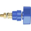 Schützinger POL 102/BL Pole Terminal Blue 100A M8 Thread Bolt Captive