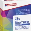 Edding atrament Zamiennik Brother LC-123BK zamiennik Czarny EDD-445 18-445-01