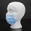 Adafruit Standard Adult Disposable Masks - Blue Surgical-Style - 50 pk