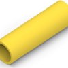 Foil connectorwith insulation, 3-6 mm², AWG 12 to 10, yellow, 22.1 mm, 34136