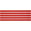 Klej do pistoletu na gorąco 11mm x 200mm 5szt. czerwony - Yato YT-82434