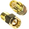 Antenna Connector Adapter: SMA Plug to RP-SMA Socket, 50 ohms, Gold-Plated, LoRa FPV