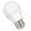 Żarówka LED E27 230V 4W 340lm 6000K kula barwa CW biała zimna SPECTRUM LED