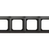 IMPRESJA METALIK Ramka 4 poczwórna antracyt R-4Y/50 OSPEL
