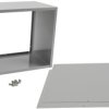 Obudowa Stal szerokość zew. 203 mm długość zew. 305 mm wys. zew. 279 mm Hammond Szary