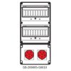 Rozdzielnica 2x5x16A INA=32A IP54 SB-209005-S0010-54
