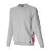 Sweter, 988251, Unisex, S, S, Jasnoszary, Bawełna 100