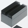 Obudowa Aluminium odlewane Multitronic 105 mm 185 mm wys. zew. 185 mm Rose IP40 Czarny Czarny