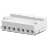 Socket housing, 7 pole, pitch 1.5 mm, straight, white, 353908-7