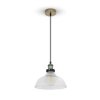 Lampa Wisząca Vt-7210 E27 Szkło Przezroczysty 3730