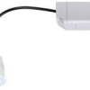 Lampa łazienkowa LED do wbudowania Paulmann LED Coin ZigBee 93074 LED satin 470 lm