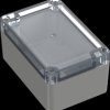 6U07120806437 Industrial housing, 120 x 80 x 60.2mm, IP65, light gray