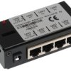 Adapter Power over Ethernet (PoE) umożliwiający zasilanie do 4 urządzeń pracujących w sieciach LAN za pomocą skrętki POE-UNI/4