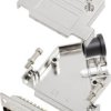 encitech 6355-0072-13 Zestaw listew męskich D-Sub D45NT25-M-DMP-K, rzędy: 2, styki: 25, 45 °, 1 zest.