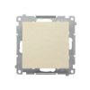 SIMON 55 Wyłącznik zwierny przycisk bez piktogramu szybkozłącza szampański mat TP1.01/144 KONTAKT SIMON
