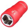Draper 18801 XP1000® VDE Socket, 1/4" Sq. Dr., 12mm - 18801