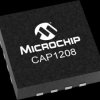 CAP1208-1-A4-TR 8-channel touch controller, capacitive, QFN-16