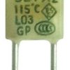 Bezpiecznik termiczny X1-102 3A, 102C, 250V
