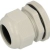 Dławnica; PG29; poliamid; IP68; jasnoszary; PG29; 18÷25mm; 37,0mm; z gwintem PG; KSS Wiring; RoHS